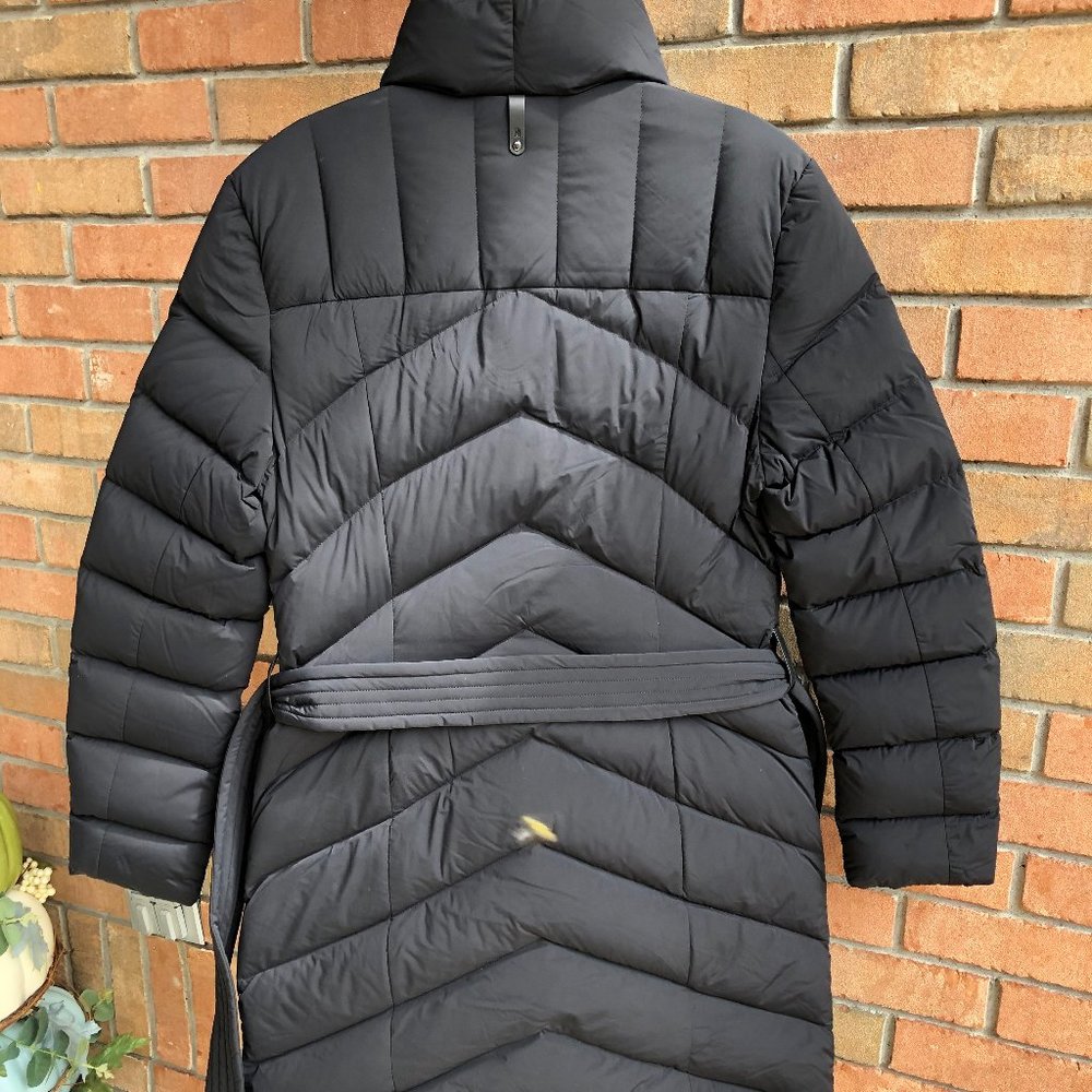 Mackage Ilena Belted Down Coat Black S - Picture 2 of 4